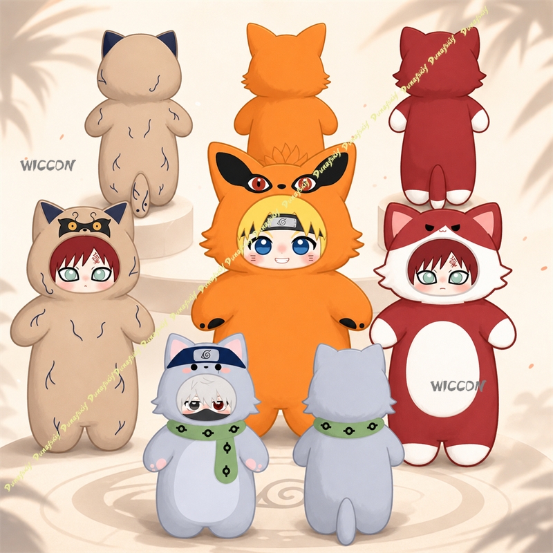 Cute Anime Merchandise - Anime Merchandise Pillow Kakashi Gaara Doll