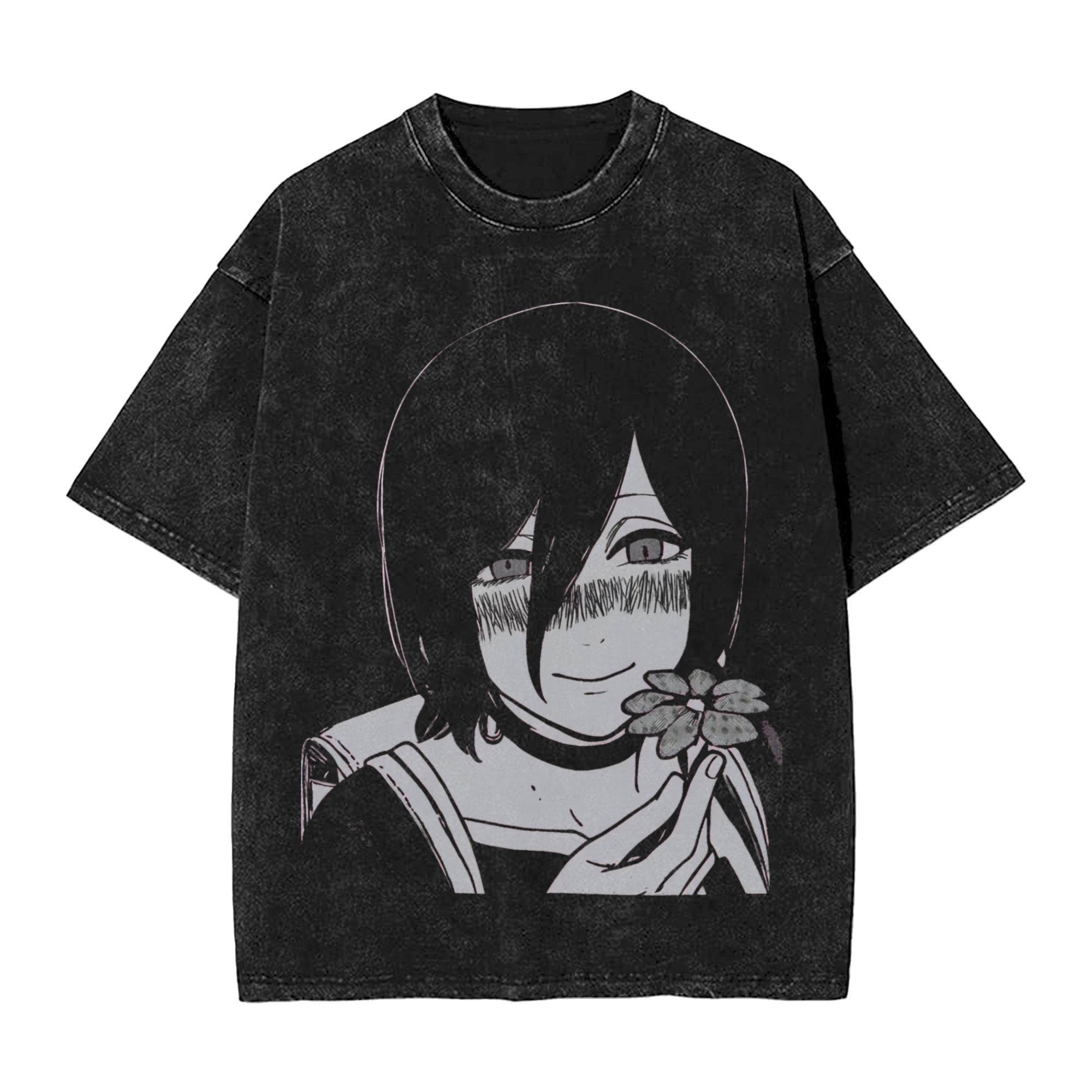 Chainsaw Man Washed Cotton T-S - Anime Merchandise Men review and price