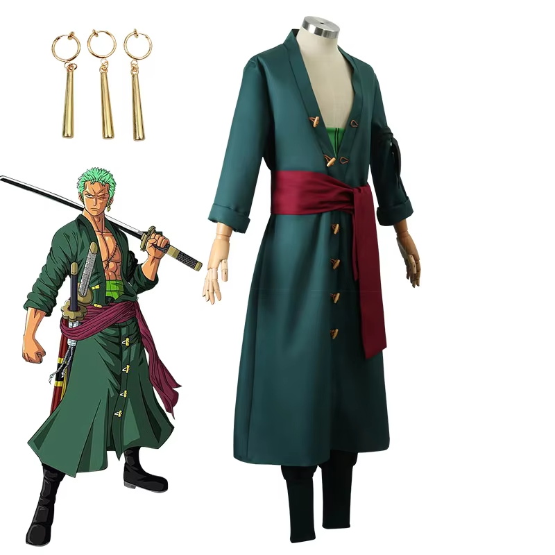 Anime Figures Roronoa Zoro Cos - Zoro Anime Merchandise review and price