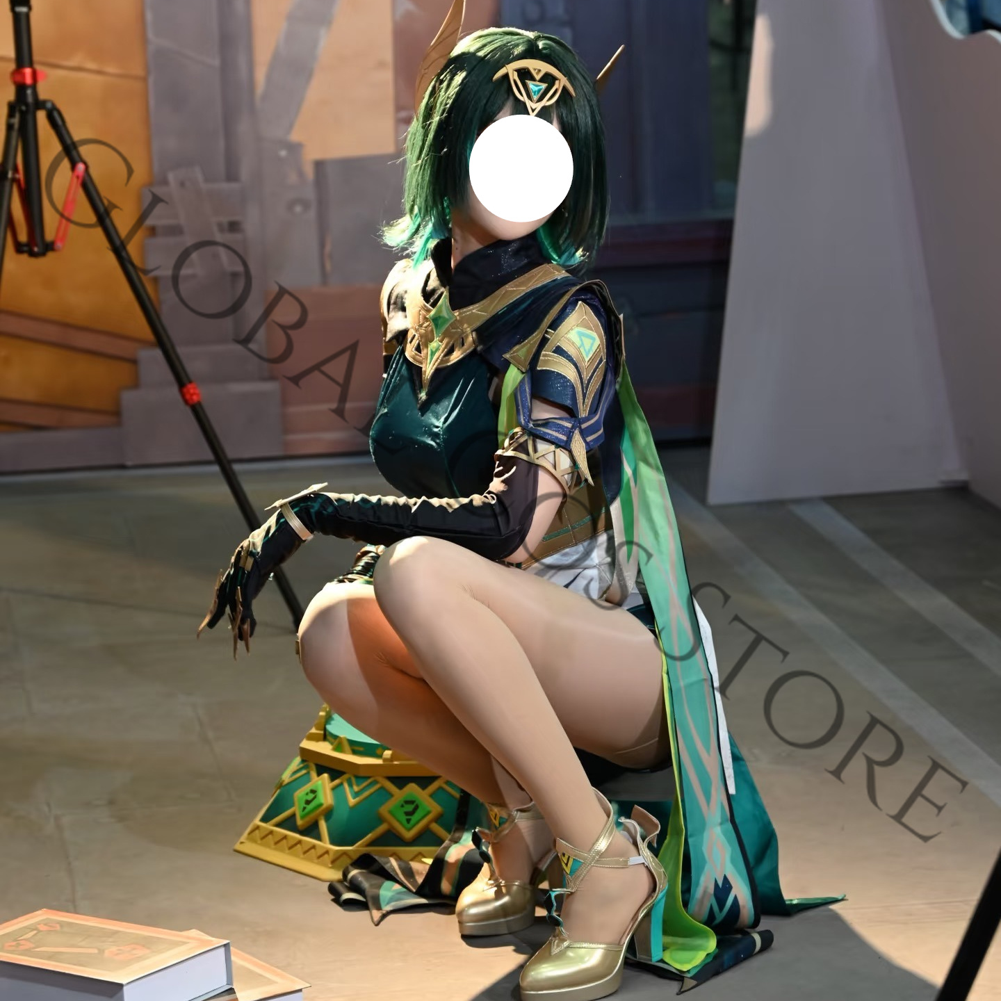 Nefer Cosplay Costume Full Set - Cosplay Wig Colored review and price