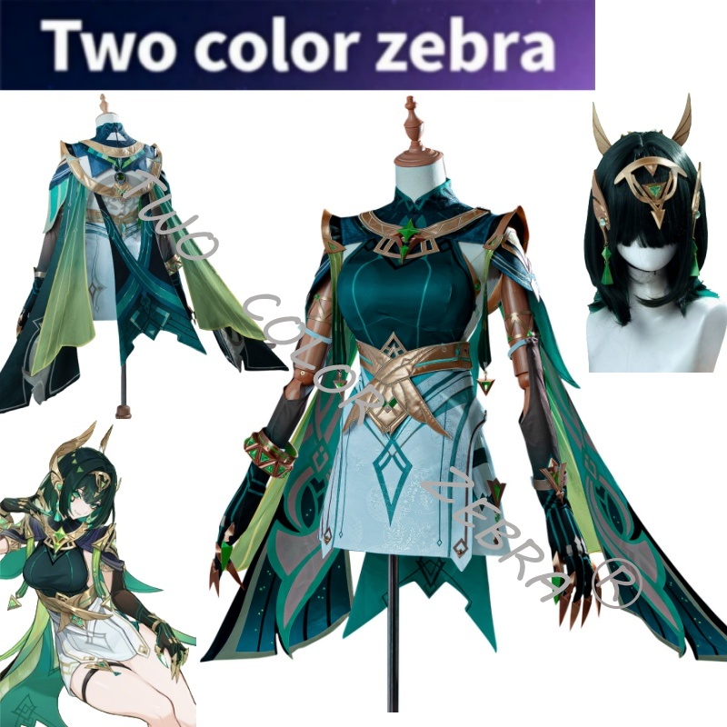 Game Genshin Impact Nefer Gree - Cosplay Wig Colored review and price