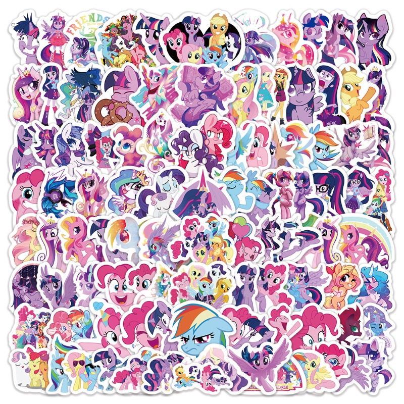 100pcs Cartoon My Little Ponys - Anime Merchandise Gift review and price