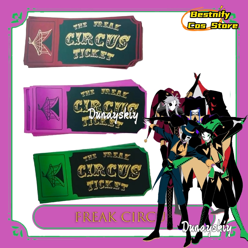 BFreak Circus Ticket Card Red  - Anime Merchandise Europe review and price