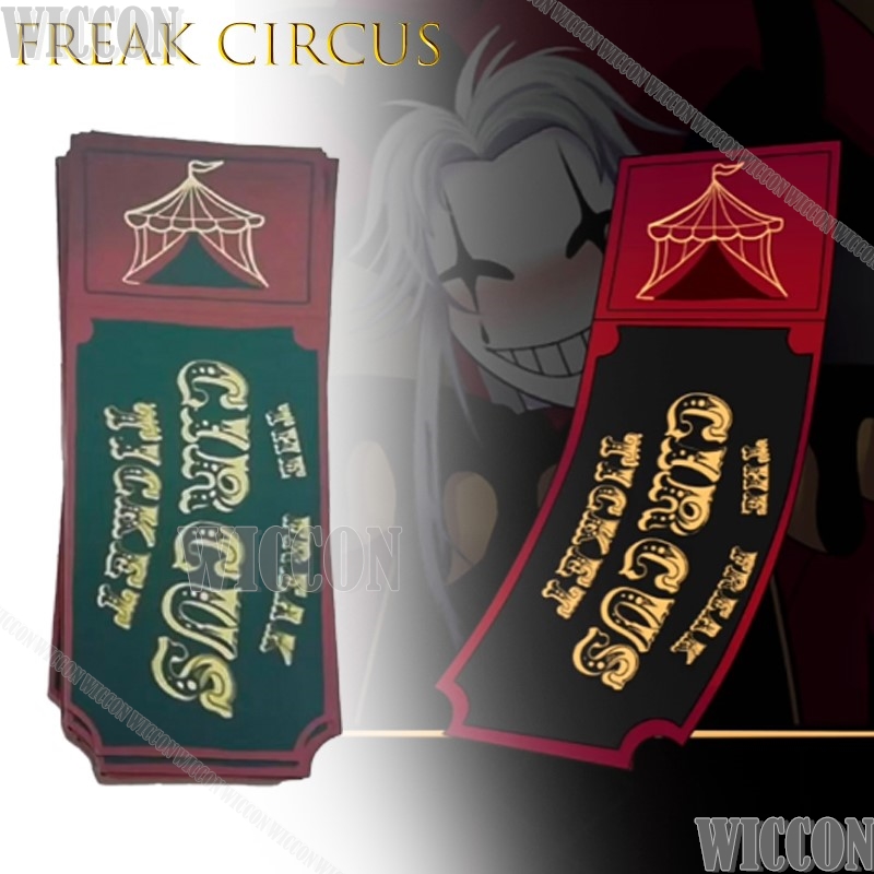 Freak Circus Ticket Card Red G - Anime Merchandise Europe review and price