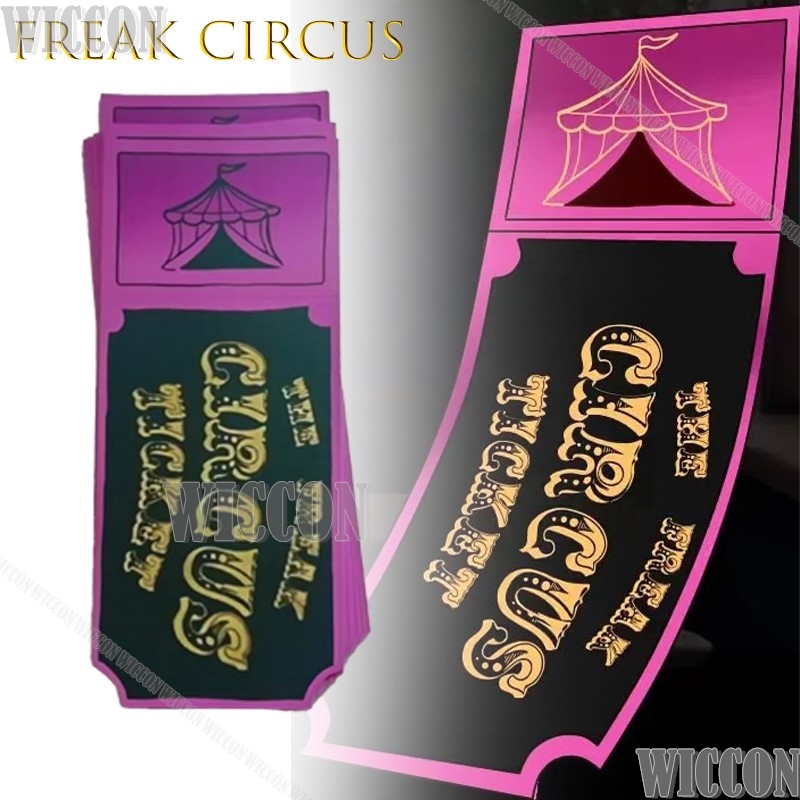 Freak Circus Ticket Card Red G - Anime Merchandise Europe review and price