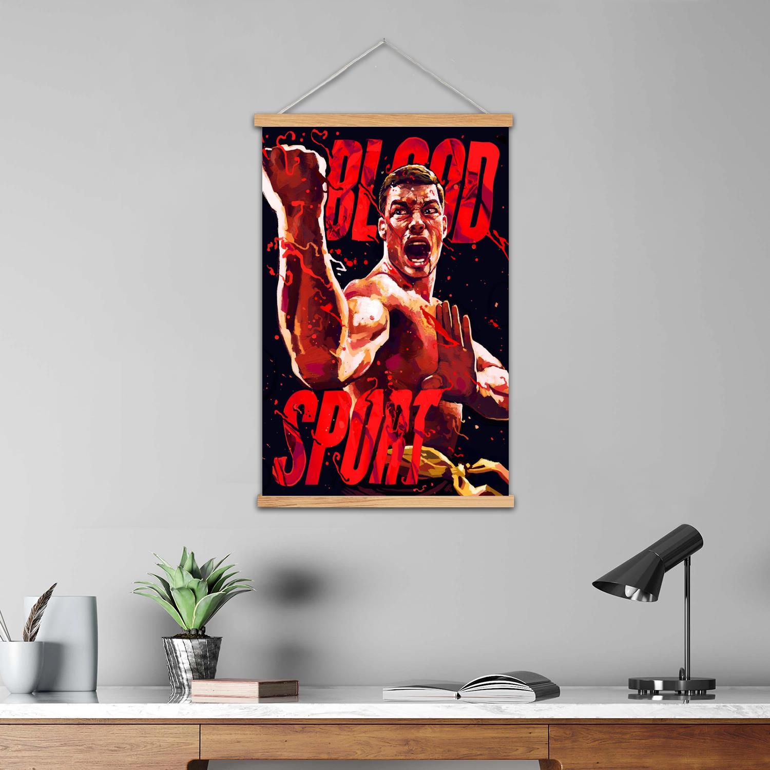 bloodsport Framed Wall Paintin - Art Print Framed review and price