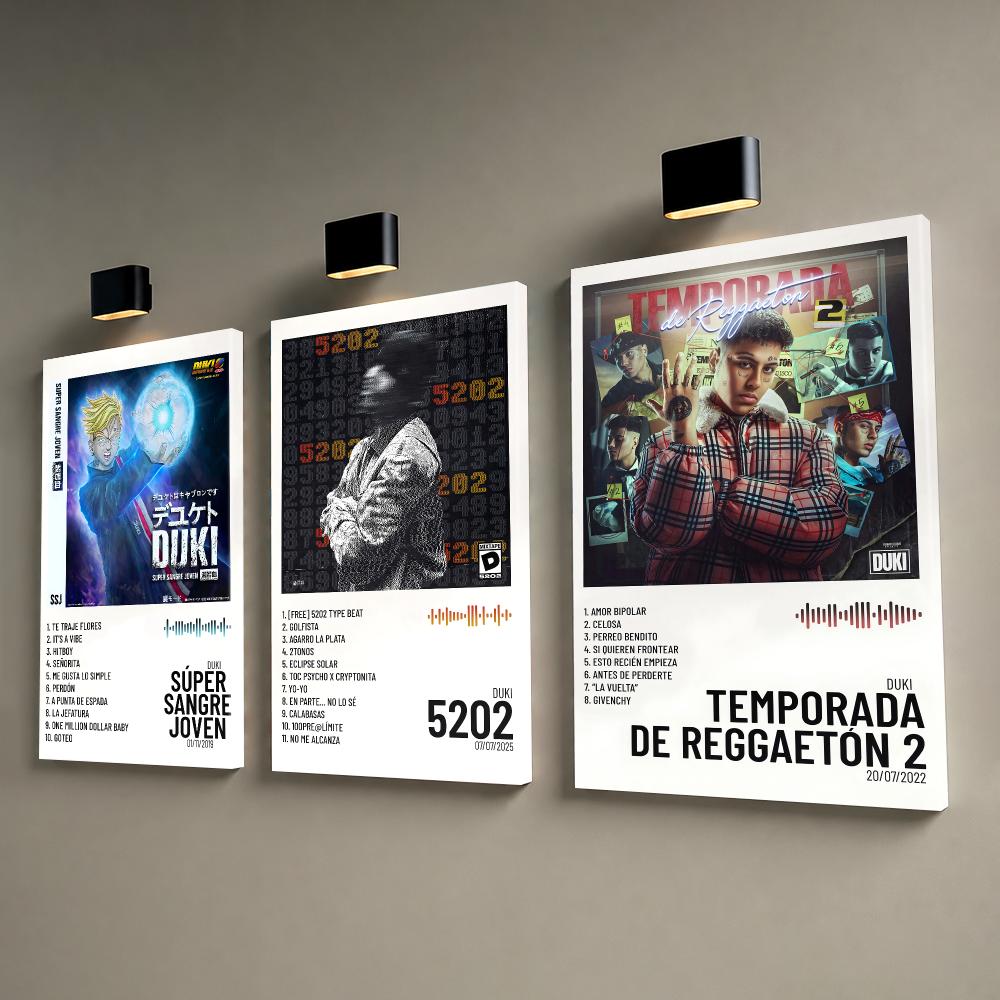 Rapper Album D-Duki Framed Wal - Art Print Framed review and price