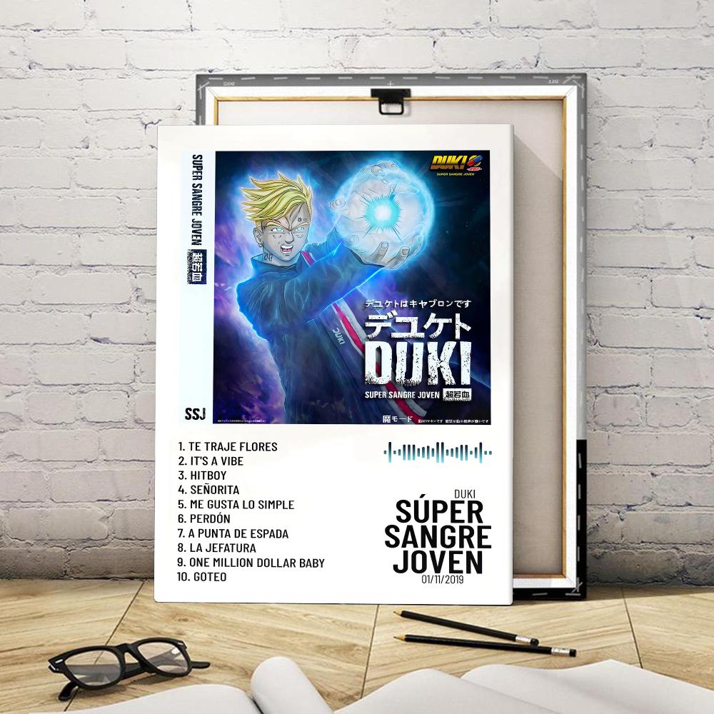 Rapper Album D-Duki Framed Wal - Art Print Framed review and price