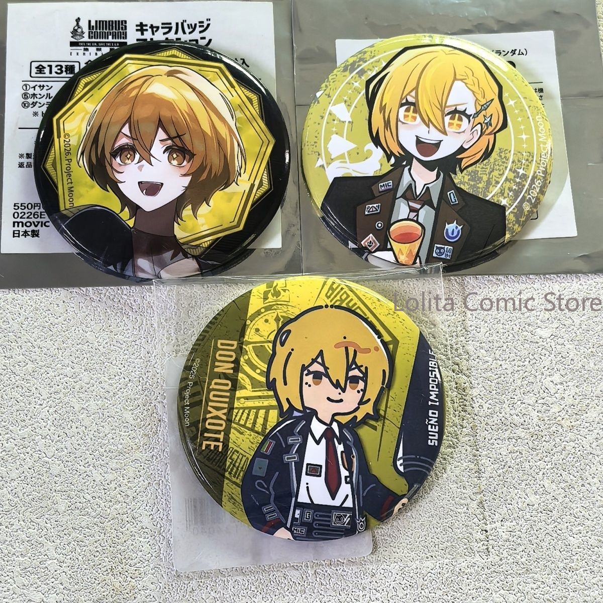 Official Japanese Goods Limbus - Anime Merchandise Companies review and price
