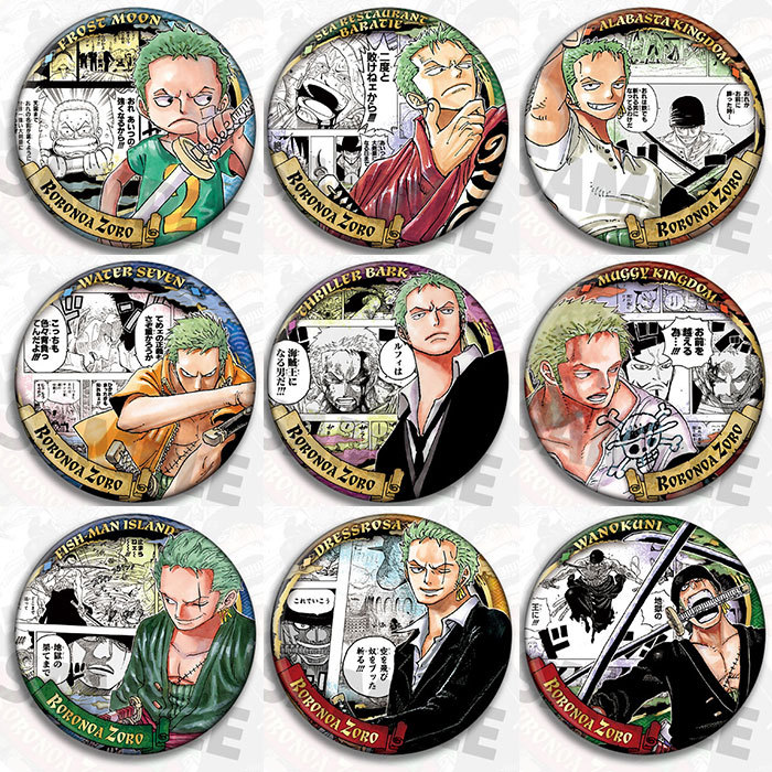 One Piece Zoro Anime Badge Pin - Zoro Anime Merchandise review and price