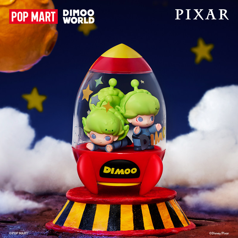 POPMART DIMOO WORLD PIXAR Seri - Anime Merchandise Box review and price