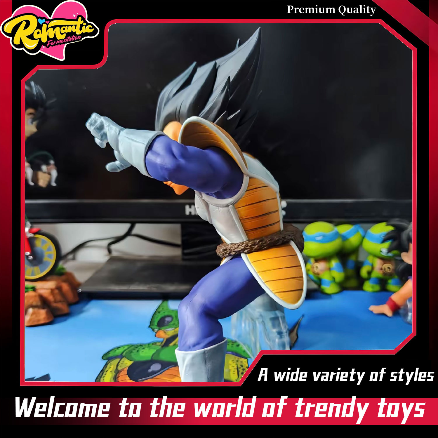 Starting stance Vegeta Anime G - Popular Anime Merchandise review and price