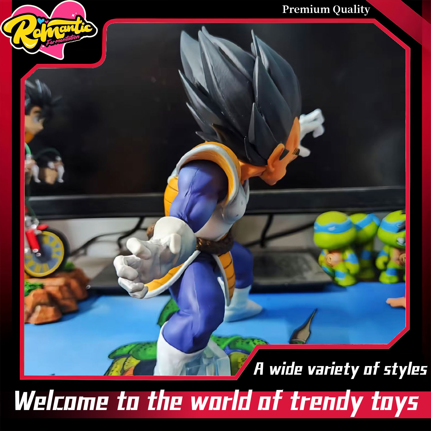 Starting stance Vegeta Anime G - Popular Anime Merchandise review and price
