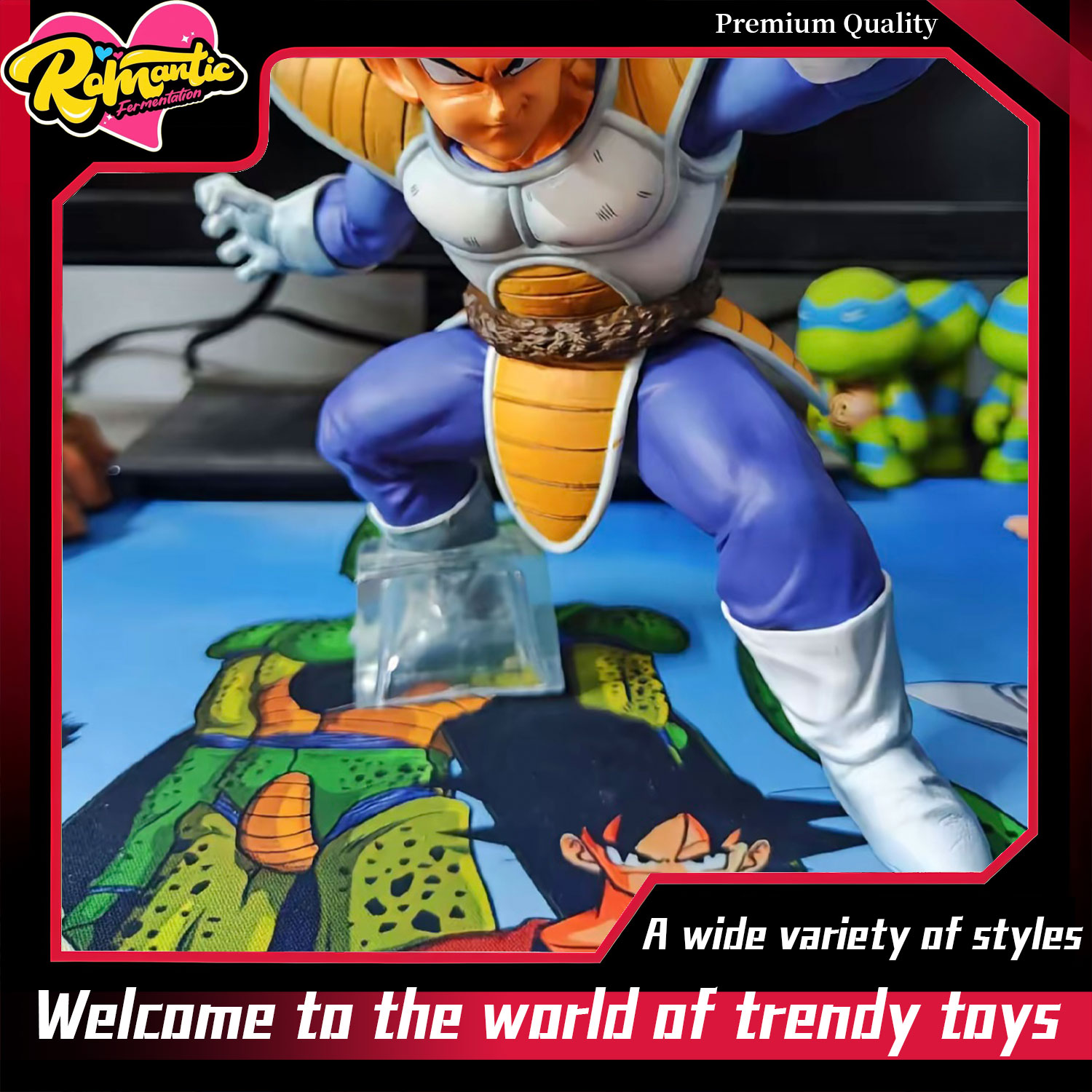 Starting stance Vegeta Anime G - Popular Anime Merchandise review and price