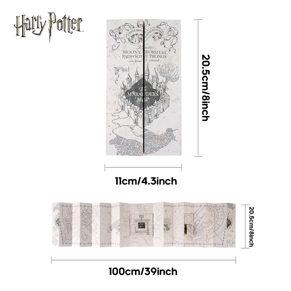 1PC Map Of The Marauder's Scho - Anime Game Merchandise review and price
