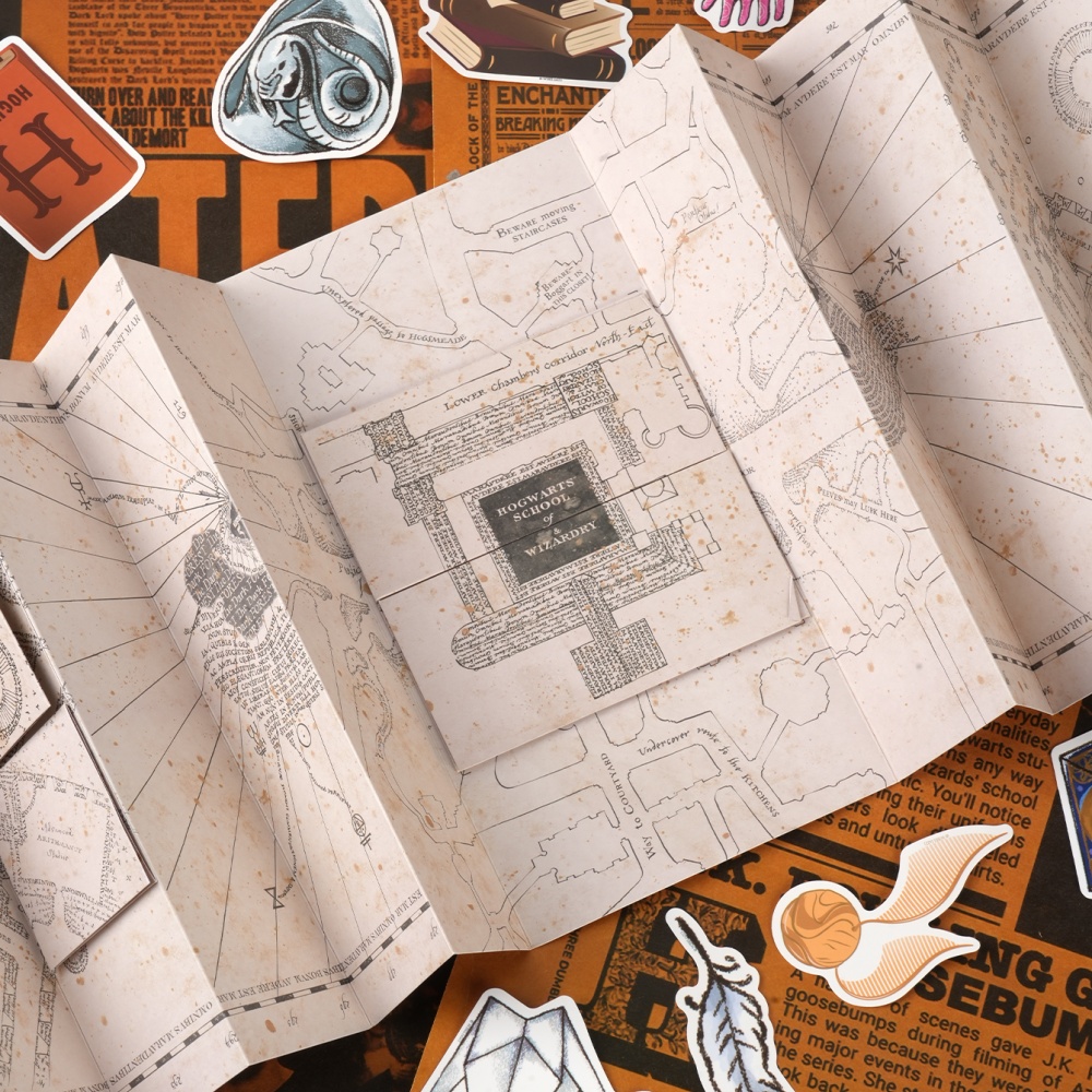1PC Map Of The Marauder's Scho - Anime Game Merchandise review and price