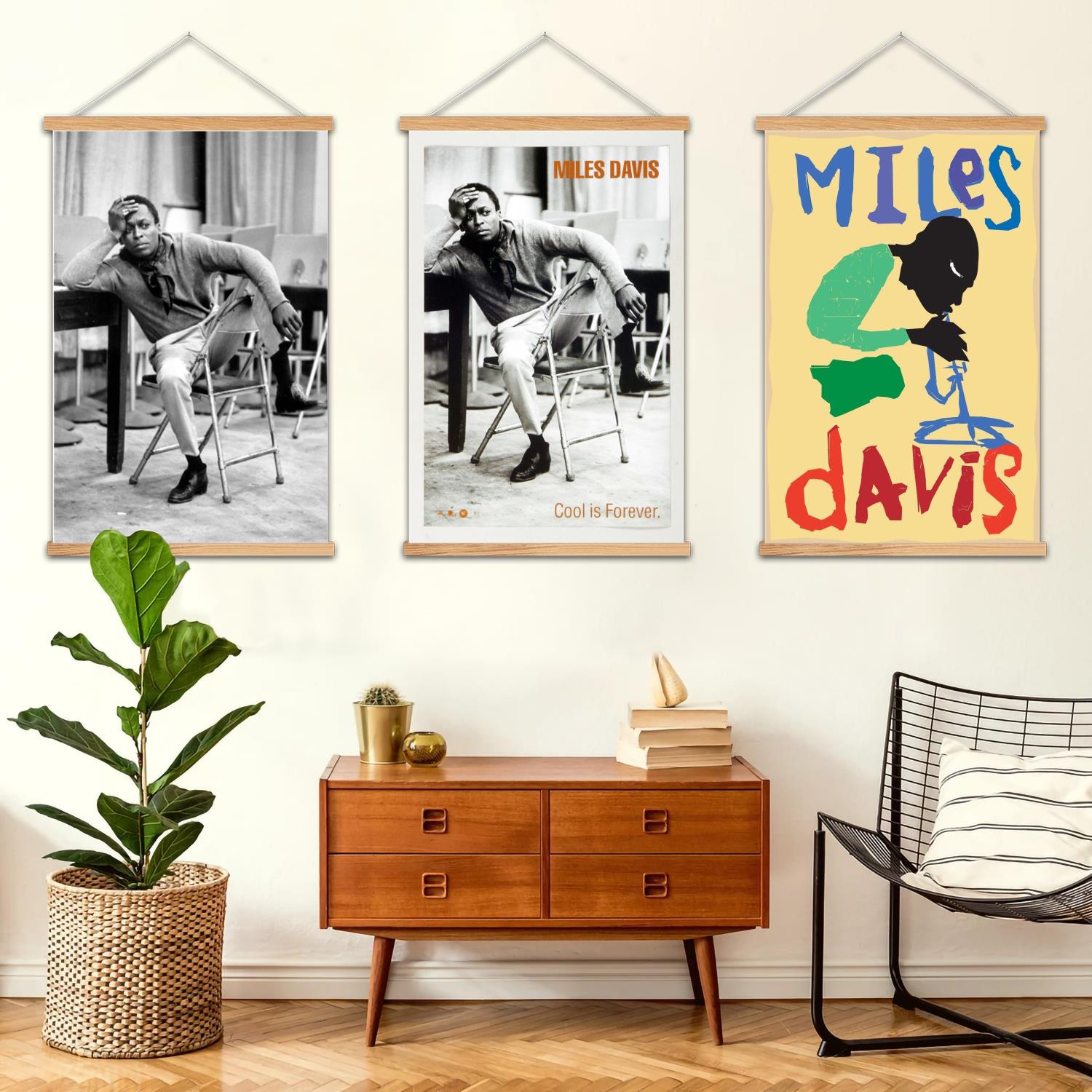 Miles Davis Framed Wall Painti - Art Print Framed review and price