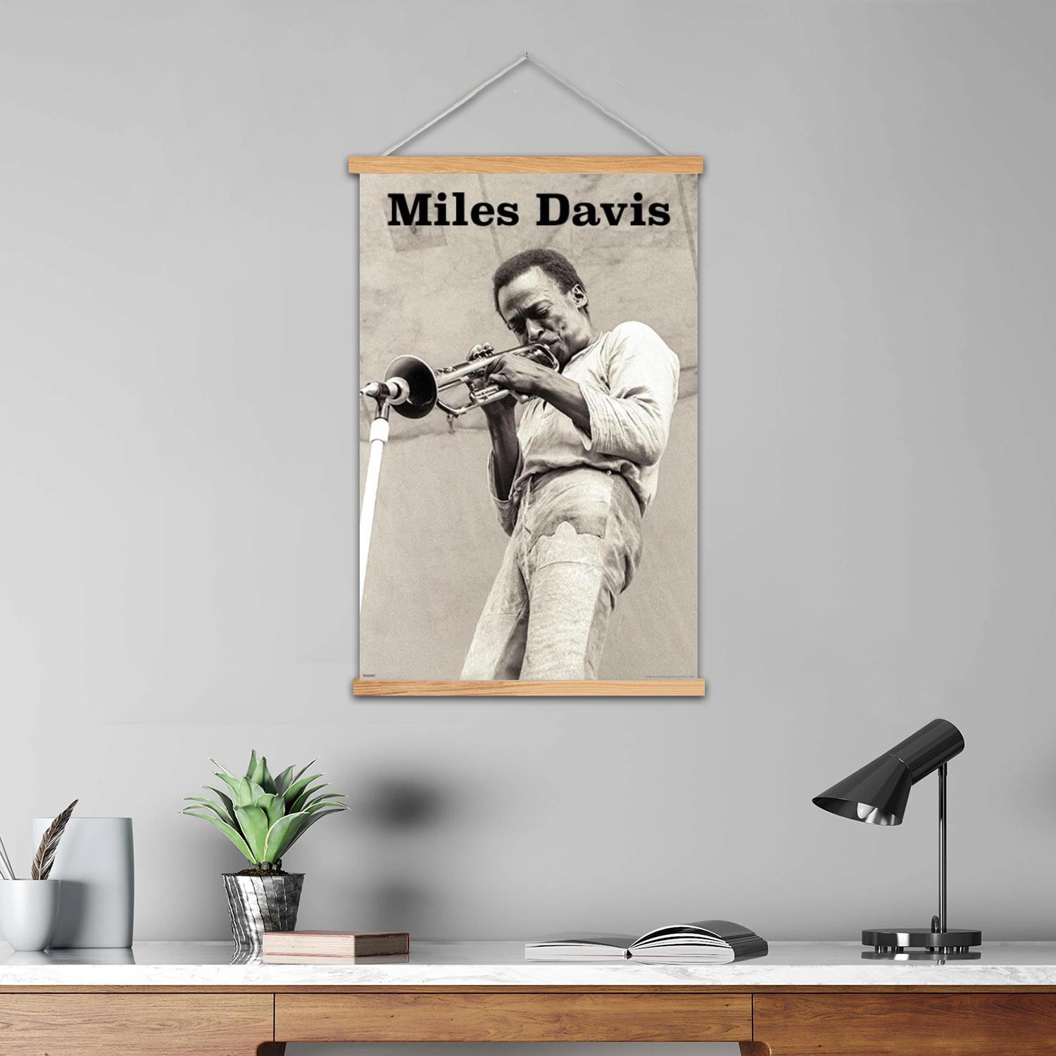 Miles Davis Framed Wall Painti - Art Print Framed review and price