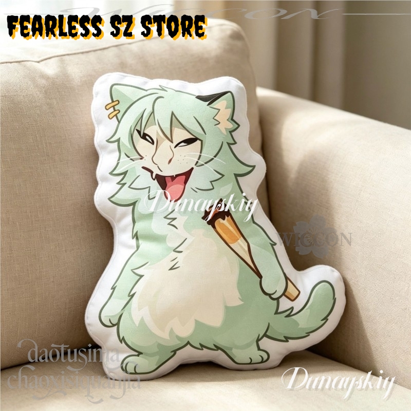 Chainsmoker Cat Q Version Doll - Cute Anime Merchandise review and price