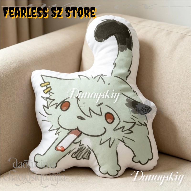Chainsmoker Cat Q Version Doll - Cute Anime Merchandise review and price